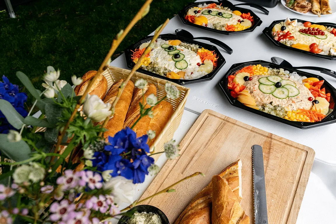 Werk van BURO210 voor Ideaal Catering